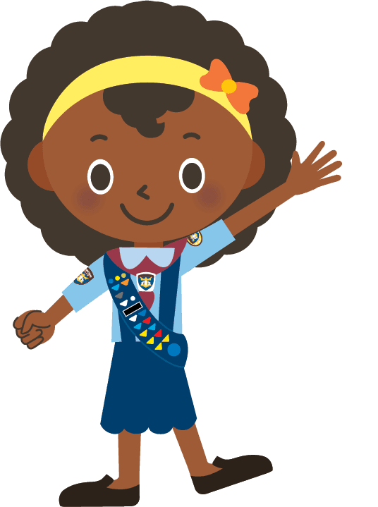 Adventurer girl illustration