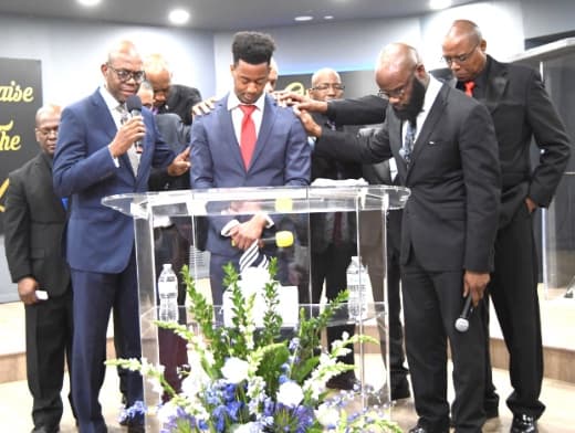 Pastor Harris Dedication