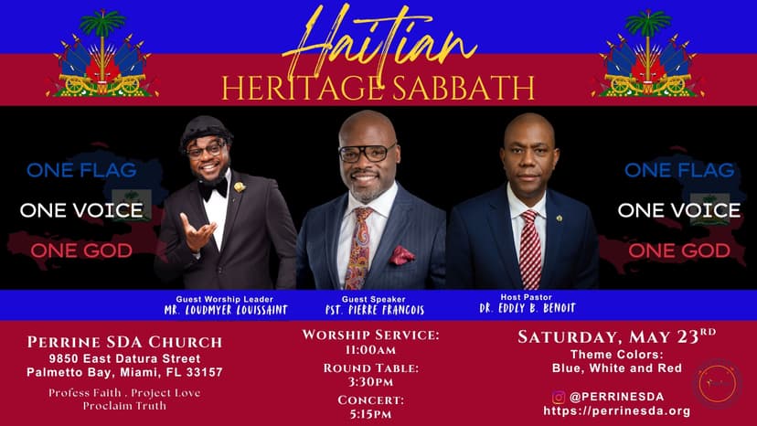 Haitian Heritage Sabbath — Afternoon Service